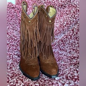 Girls Shyanne Cowgirl Boots Size 13
